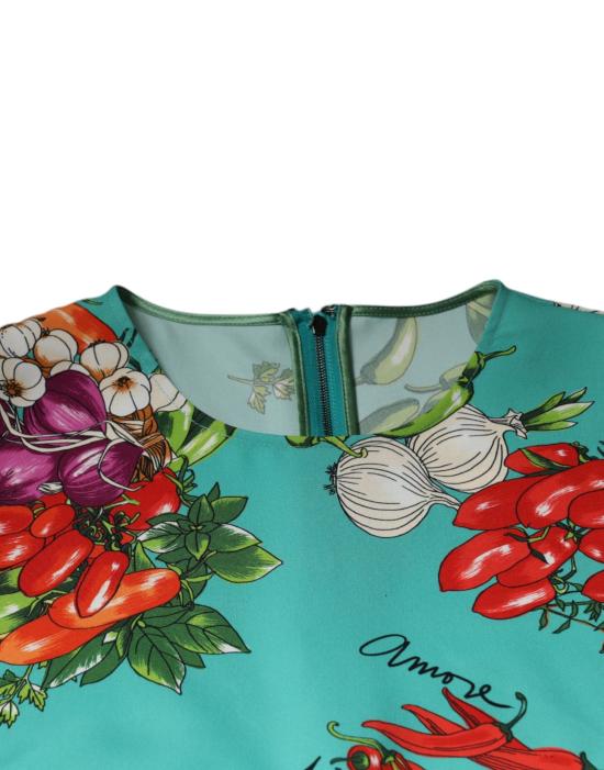  돌체앤가바나 민소매 티셔츠 TSH86837 TURQUOISE - DOLCE & GABBANA