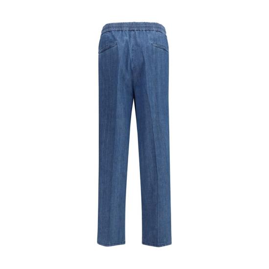 26SS 브루넬로 쿠치넬리 트레이닝/조거 팬츠 BRMH263E1710C1477BB BLUE - BRUNELLO CUCINELLI