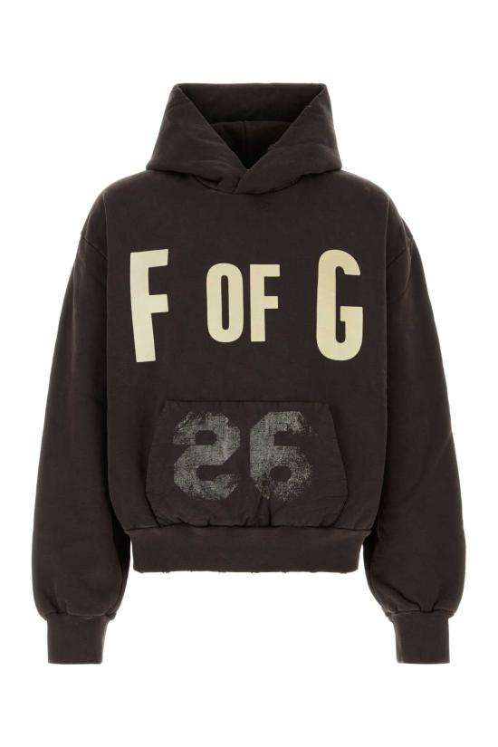 26SS 피어오브갓 후드 티셔츠 FG9M129938BHF DARKBROWN
