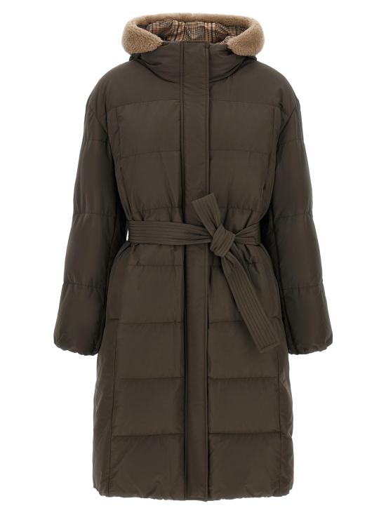 26FW 브루넬로 쿠치넬리 롱패딩 BR339555BM BICOLOR