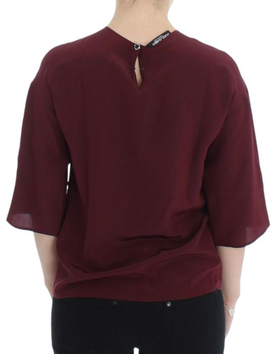  돌체앤가바나 블라우스 SIG13327 BURGUNDY - DOLCE & GABBANA