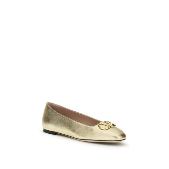 26FW 발렌티노 가라바니 플랫 슈즈 VA9W2S0PI8YFL39LBB GOLD - VALENTINO GARAVANI