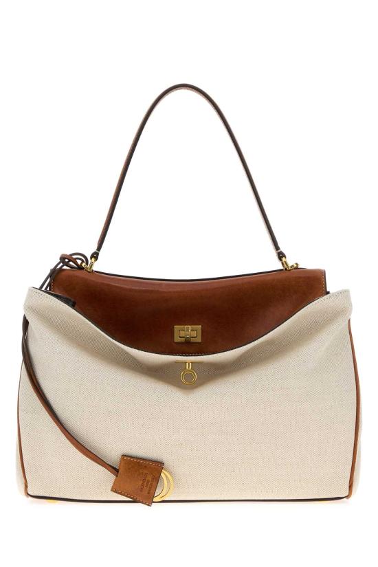 26FW 발렌시아가 숄더백 7897722ACNP 9228 BEIGE