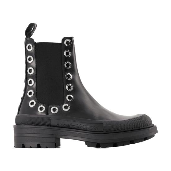  알렉산더 맥퀸 부츠 CONFIG AMQS19026420 BLACK - ALEXANDER MCQUEEN