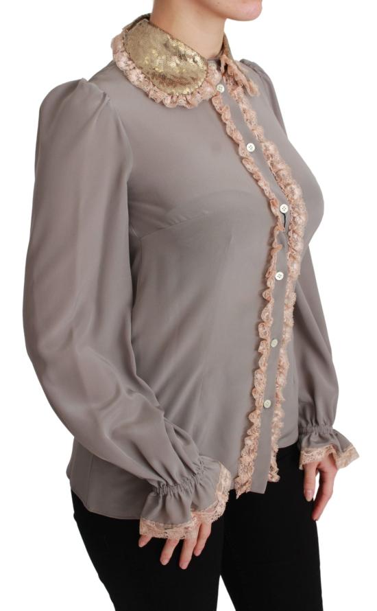  돌체앤가바나 블라우스 TSH4664 GRAY - DOLCE & GABBANA