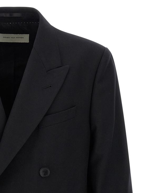 25FW 드리스 반 노튼 수트 자켓 DR319167BM BLACK - DRIES VAN NOTEN