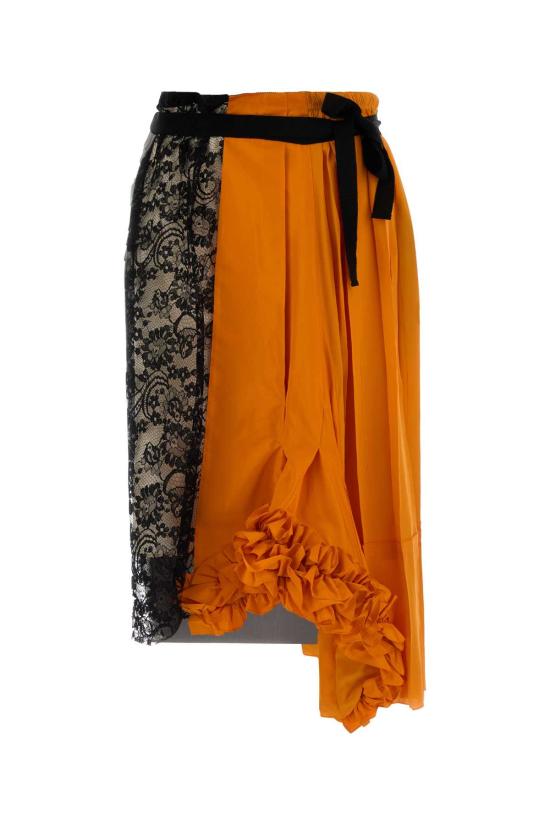 26SS 프라다 스커트 P147IGSOOO19QW F0049 ORANGE
