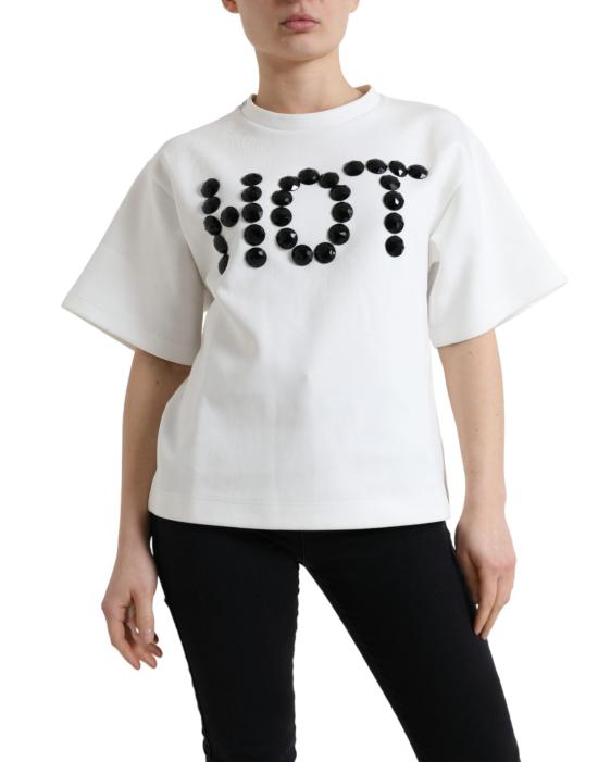  돌체앤가바나 반팔 티셔츠 TSH84216 WHITE - DOLCE & GABBANA
