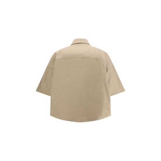 26SS 브루넬로 쿠치넬리 셔츠 BRML597EM906C631BB BEIGE - BRUNELLO CUCINELLI