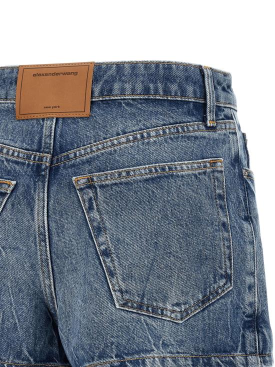 26FW 알렉산더 왕 데님 스커트 AL339069BM BLUE - ALEXANDER WANG