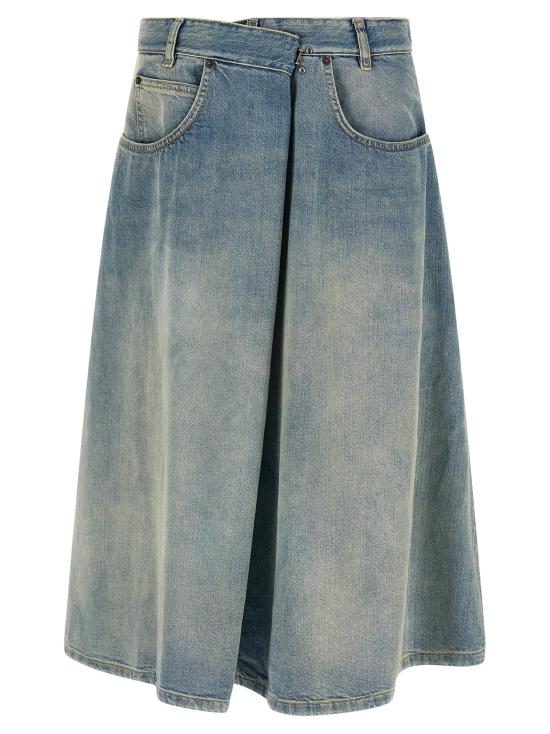 26FW 마르지엘라 데님 스커트 MA340030BM BLUE