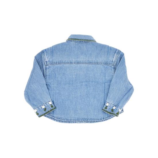 26FW [키즈] 스텔라 맥카트니 데님 셔츠 TZ5A10Z0522 Blue - STELLA MCCARTNEY