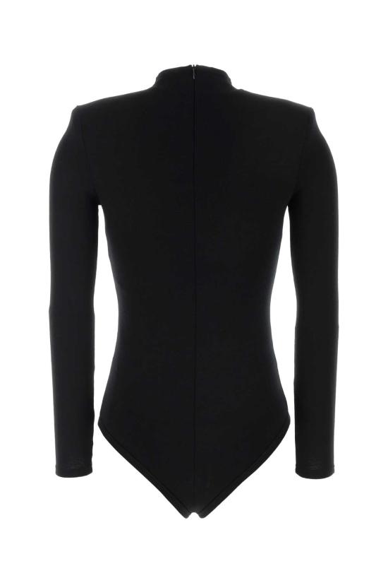 26FW 질샌더 바디수트 티셔츠 J03NC0355J20406 001 BLACK - JIL SANDER