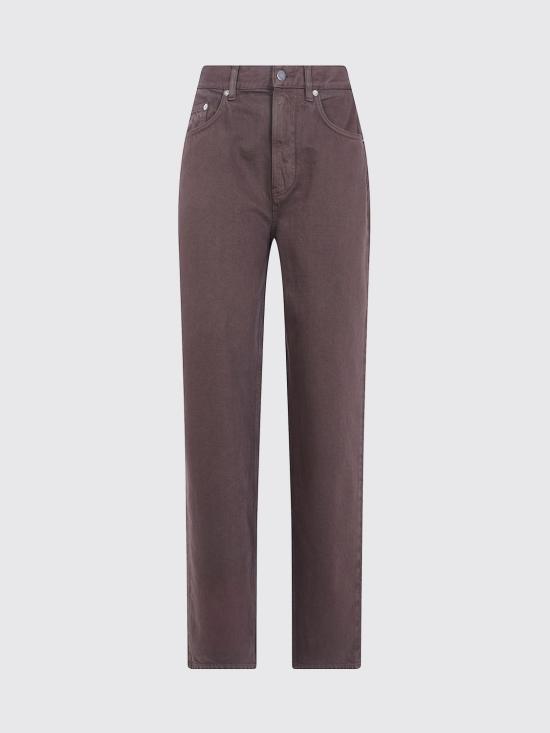26FW 루루 드 세종 스트레이트 팬츠 SAMURLDS Brown - LOULOU DE SAISON