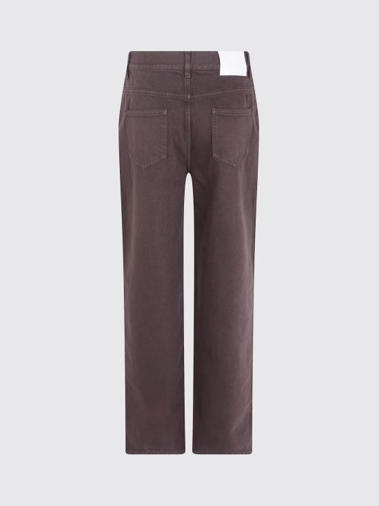 26FW 루루 드 세종 스트레이트 팬츠 SAMURLDS Brown - LOULOU DE SAISON