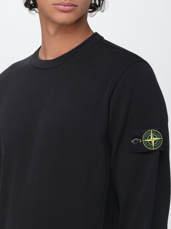 26FW 스톤 아일랜드 긴팔 티셔츠 6100017S0472 V0029 Black - STONE ISLAND