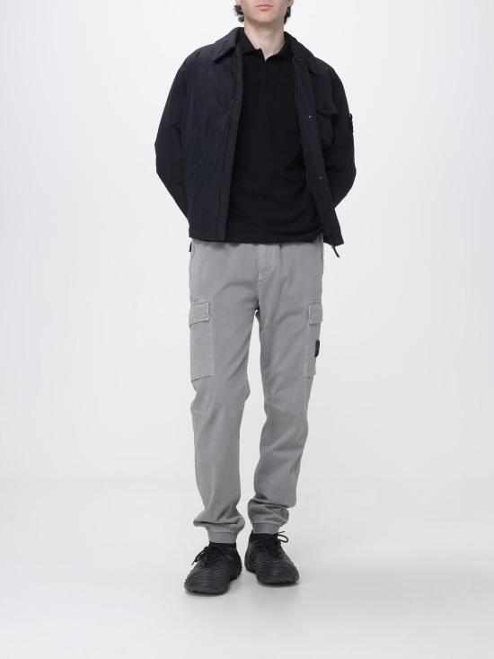 26FW 스톤 아일랜드 폴로 티셔츠 2200011S0039 V0029 Black - STONE ISLAND