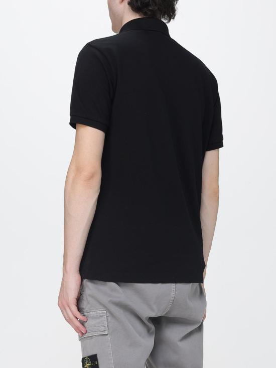 26FW 스톤 아일랜드 폴로 티셔츠 2200011S0039 V0029 Black - STONE ISLAND