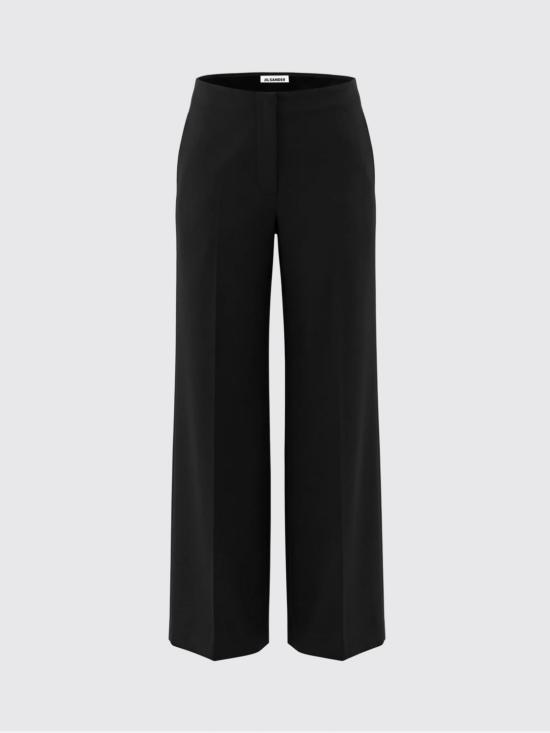 26FW 질샌더 수트 팬츠 J02KA0399J70237 001 Black - JIL SANDER