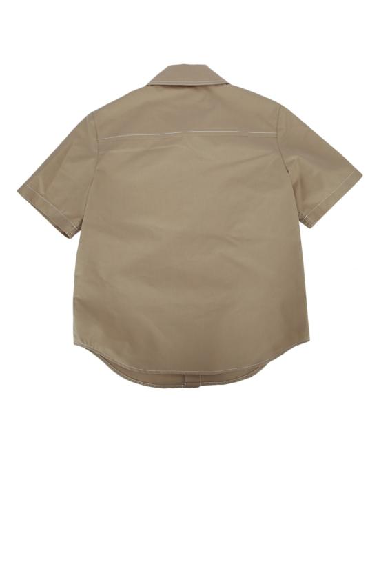 26SS 몽클레어 반팔 셔츠 L19542F00004598B8 202 BEIGE - MONCLER
