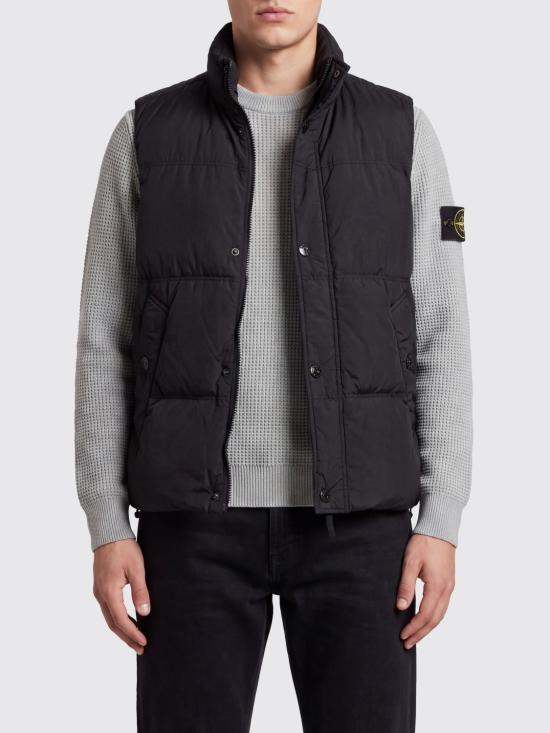 26FW 스톤 아일랜드 베스트 G100010S0A23 V0029 Black