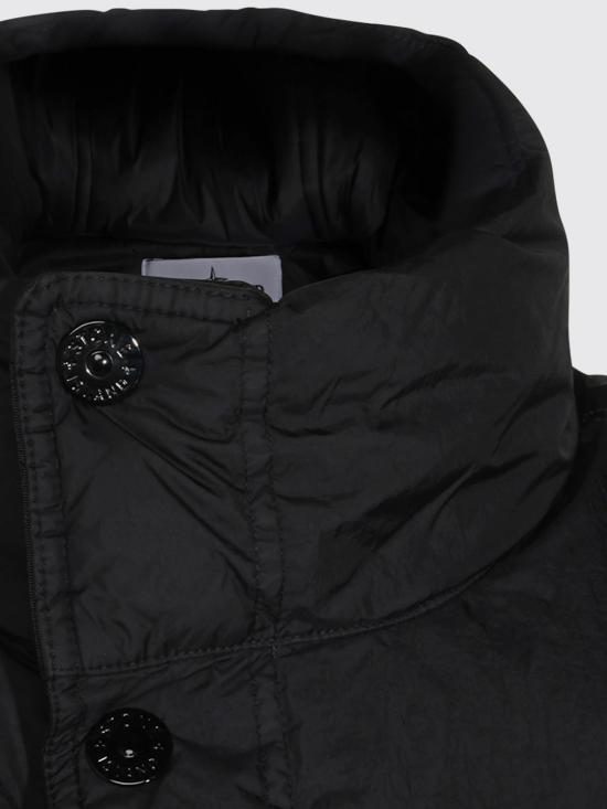 26FW 스톤 아일랜드 베스트 G100010S0A23 V0029 Black - STONE ISLAND