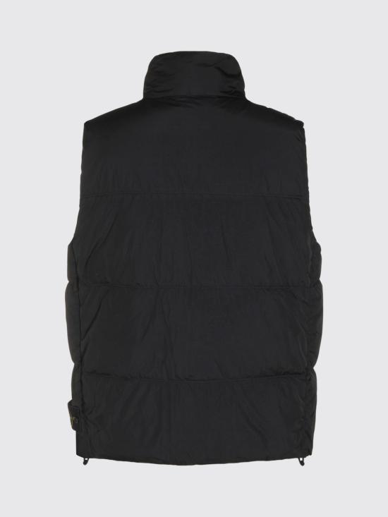 26FW 스톤 아일랜드 베스트 G100010S0A23 V0029 Black - STONE ISLAND