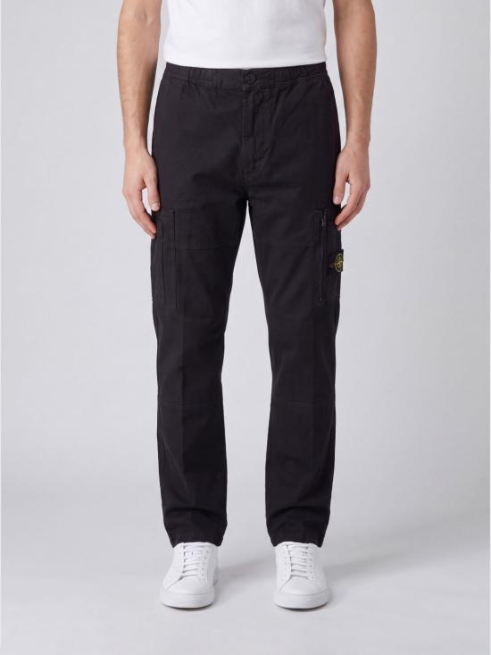 26FW 스톤 아일랜드 스트레이트 팬츠 3100015S0211 V0029 Black
