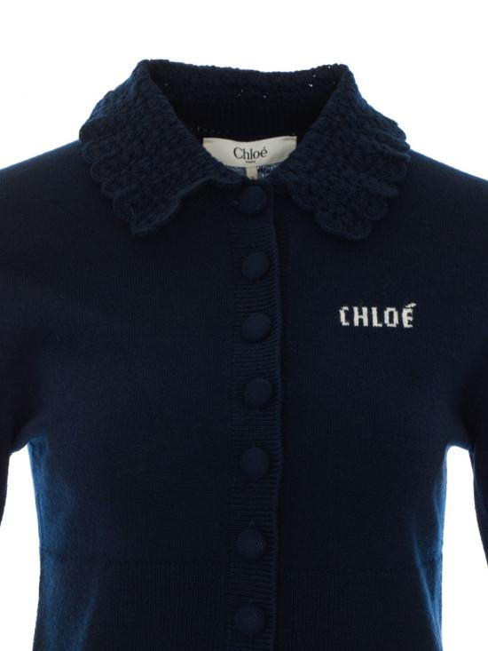 26FW 끌로에 스웨터 CH26AMC16711 4C3 Blue - CHLOE