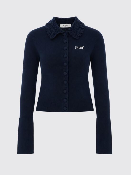 26FW 끌로에 스웨터 CH26AMC16711 4C3 Blue - CHLOE