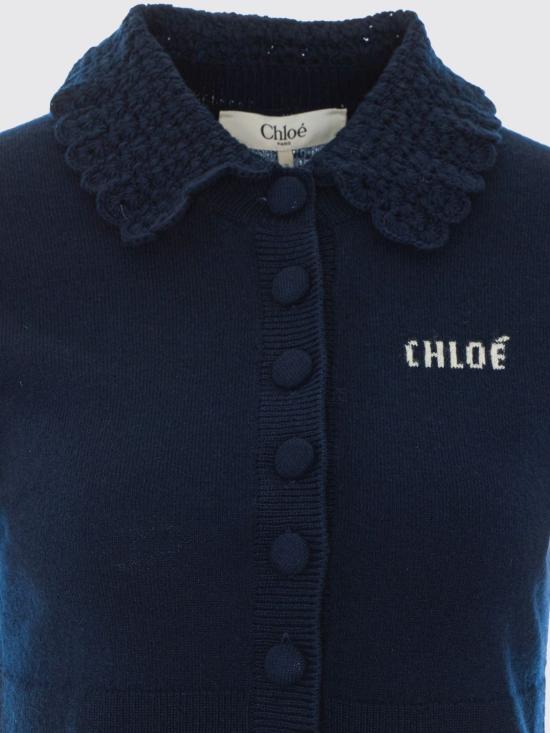 26FW 끌로에 스웨터 CH26AMC16711 4C3 Blue - CHLOE