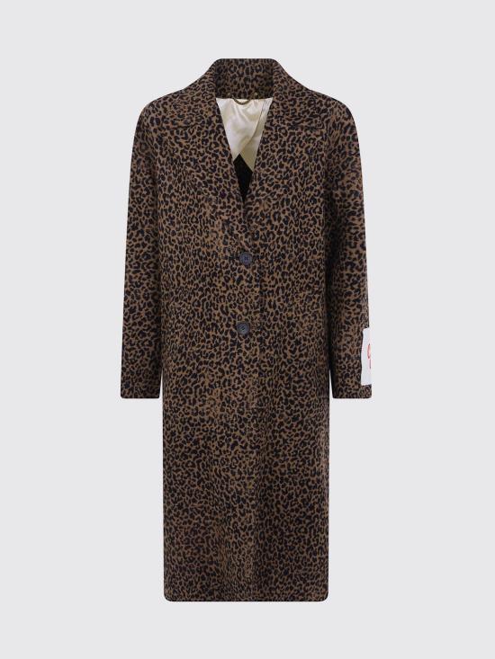 26FW 골든구스 COCOON 코쿤 싱글 브레스트 울 코트 GWP00566P00065081399 Brown - GOLDEN GOOSE