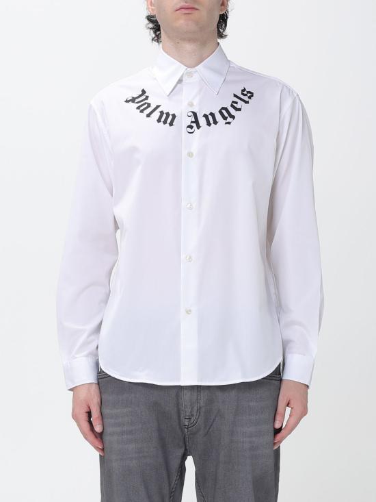 26FW 팜앤젤스 긴팔 셔츠 PAMGE01F26FB01 OFF White