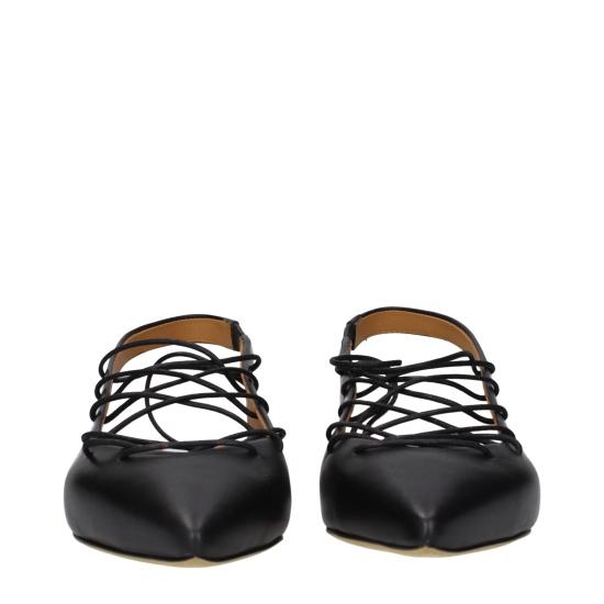 모스키노 플랫 슈즈 MO15295248335113BT BLACK - MOSCHINO