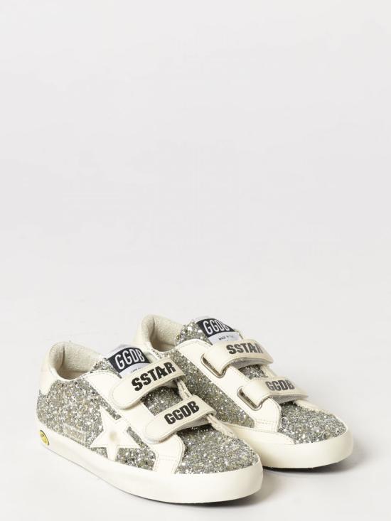 26FW [키즈] 골든구스 스니커즈 GYF00111F00531465195 Platinum - GOLDEN GOOSE