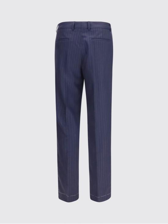 26SS 브루넬로 쿠치넬리 수트 팬츠 MN474L00H C003 Navy - BRUNELLO CUCINELLI