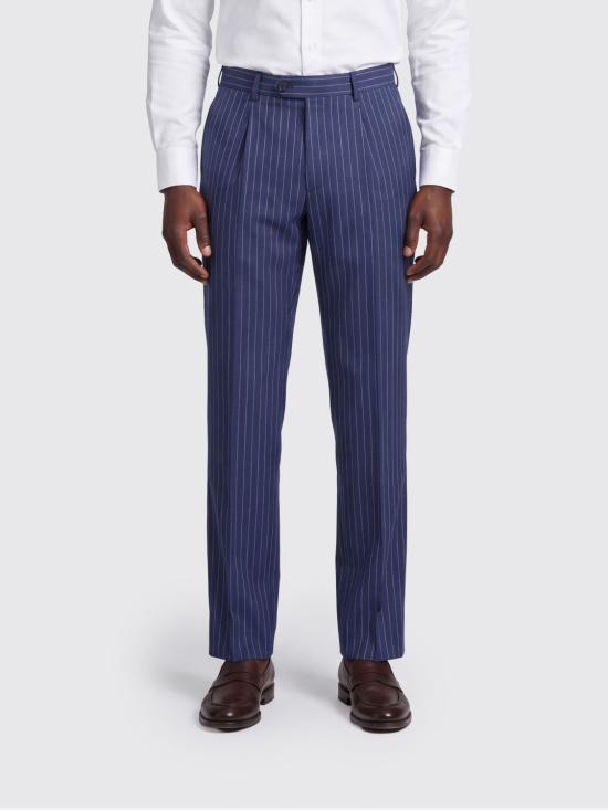 26SS 브루넬로 쿠치넬리 수트 팬츠 MN474L00H C003 Navy