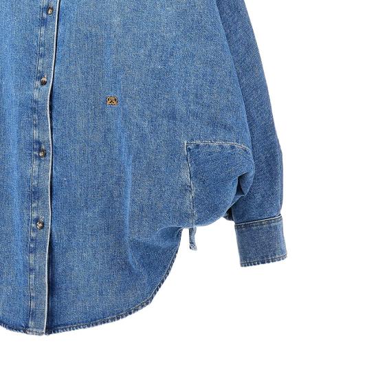 26FW 로에베 데님 셔츠 S359Y1DX28 Blue - LOEWE