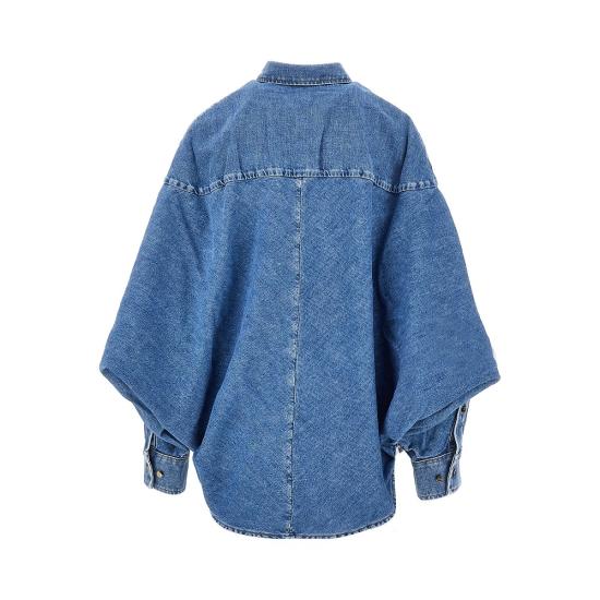 26FW 로에베 데님 셔츠 S359Y1DX28 Blue - LOEWE