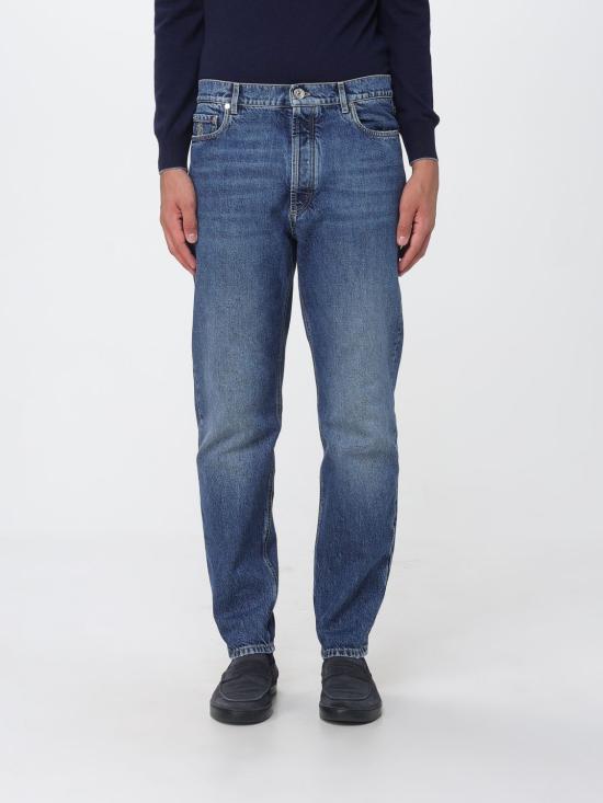 26FW 브루넬로 쿠치넬리 데님 팬츠 M241PO2090 C9013 Navy