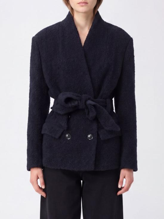 26FW 이자벨마랑 코트 VE0760FAD3E02I 01BK Black