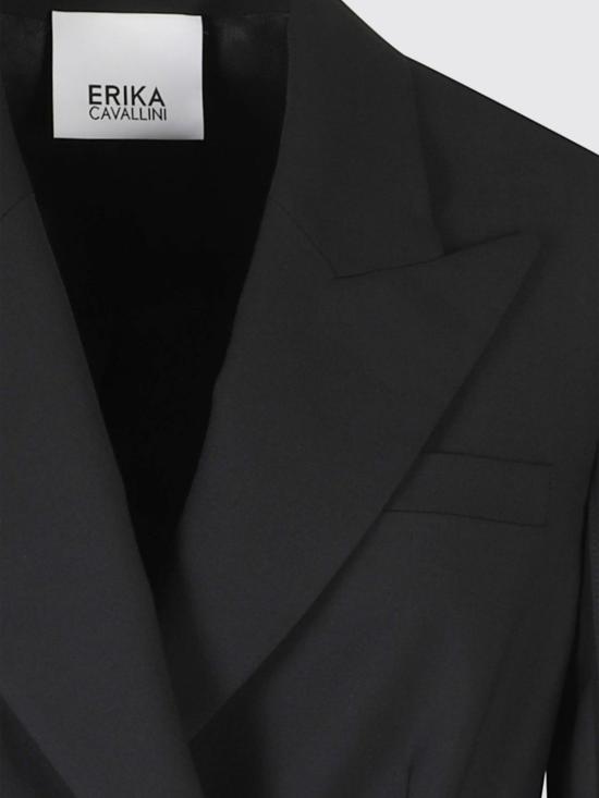 26FW 에리카 카발리니 수트 자켓 P6WH04 Y69 Black - ERIKA CAVALLINI