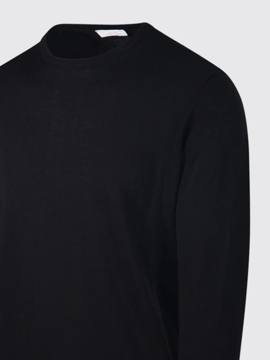 26FW 로베르토 콜리나 스웨터 263MYB01001 09 Black - ROBERTO COLLINA