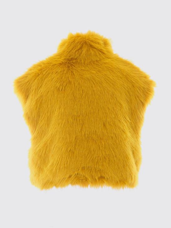 26FW 핑코 무스탕 107688A3MU H49 Yellow - PINKO