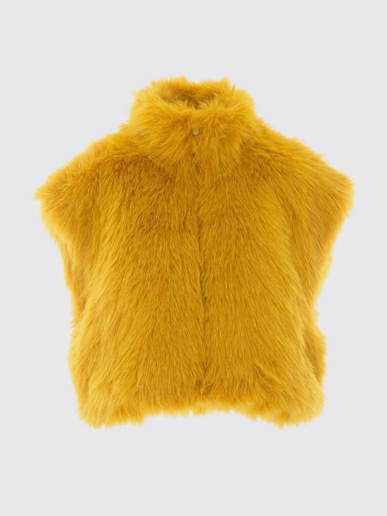 26FW 핑코 무스탕 107688A3MU H49 Yellow - PINKO