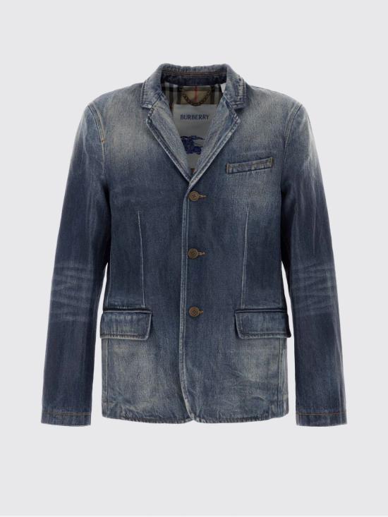 26SS 버버리 데님 자켓 8122637 Blue - BURBERRY