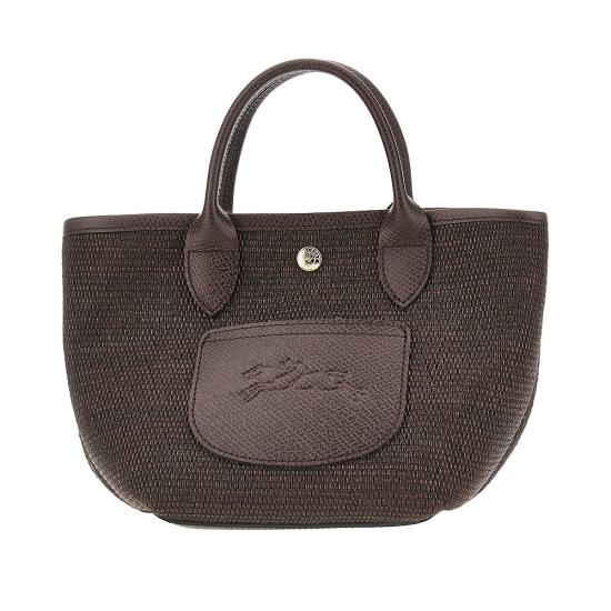 26FW 롱샴 르 플리아쥬 XS 바스켓백 10307HGK Brown
