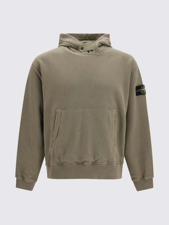 26FW 스톤 아일랜드 후드 티셔츠 6100023S0A20 V005G Military - STONE ISLAND