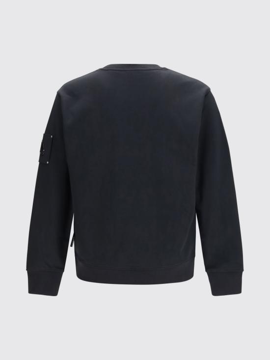 26FW 무스너클 하츠필드 크루넥 스웨트 셔츠 M35MS706 292 Black - MOOSE KNUCKLES