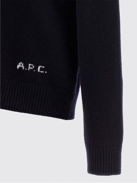 26FW 아페쎄 스웨터 WOASWH22020 IAK Navy - A.P.C.
